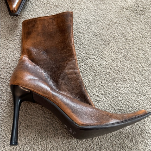 Almost new TIFFI Italian leather boots, I am a size 10 just for reference. - Picture 9 of 10